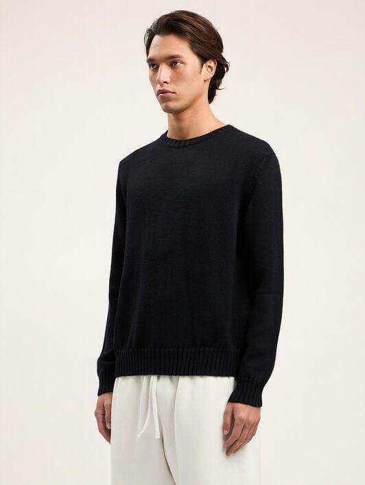 Back Curved Logo Sweater Product Image