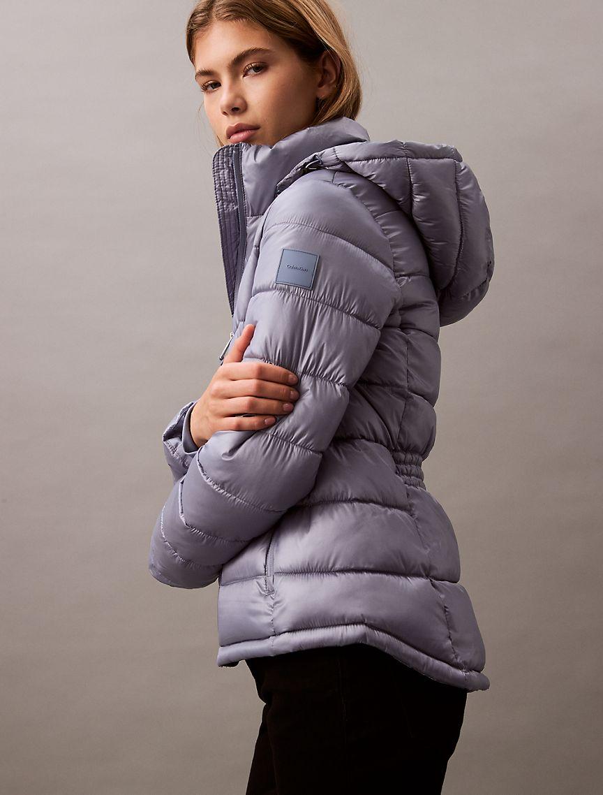 High Shine Lightweight Puffer Jacket Product Image