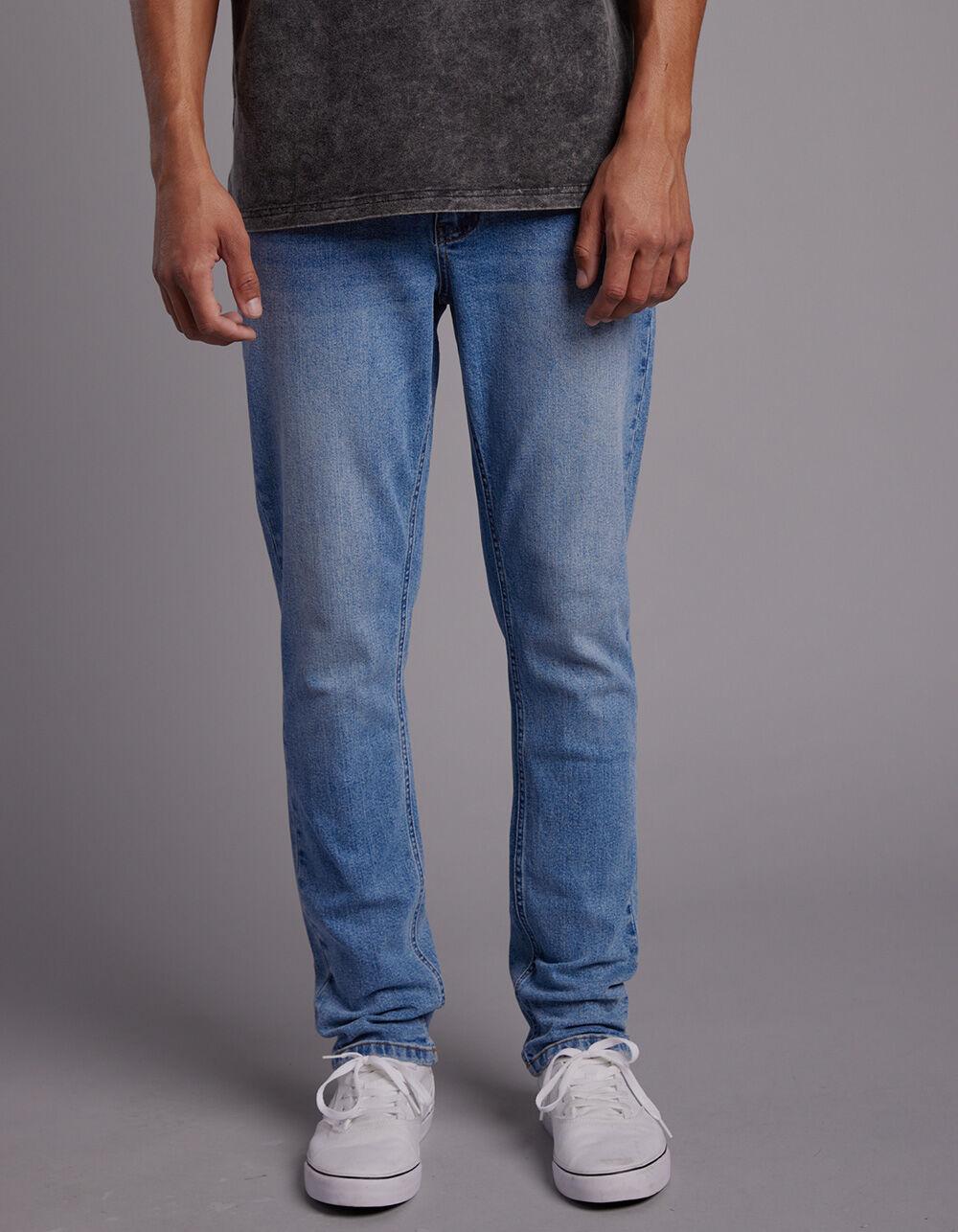 RSQ Mens Relaxed Taper Medium Tint Denim Jeans - MEDIUM WASH Product Image