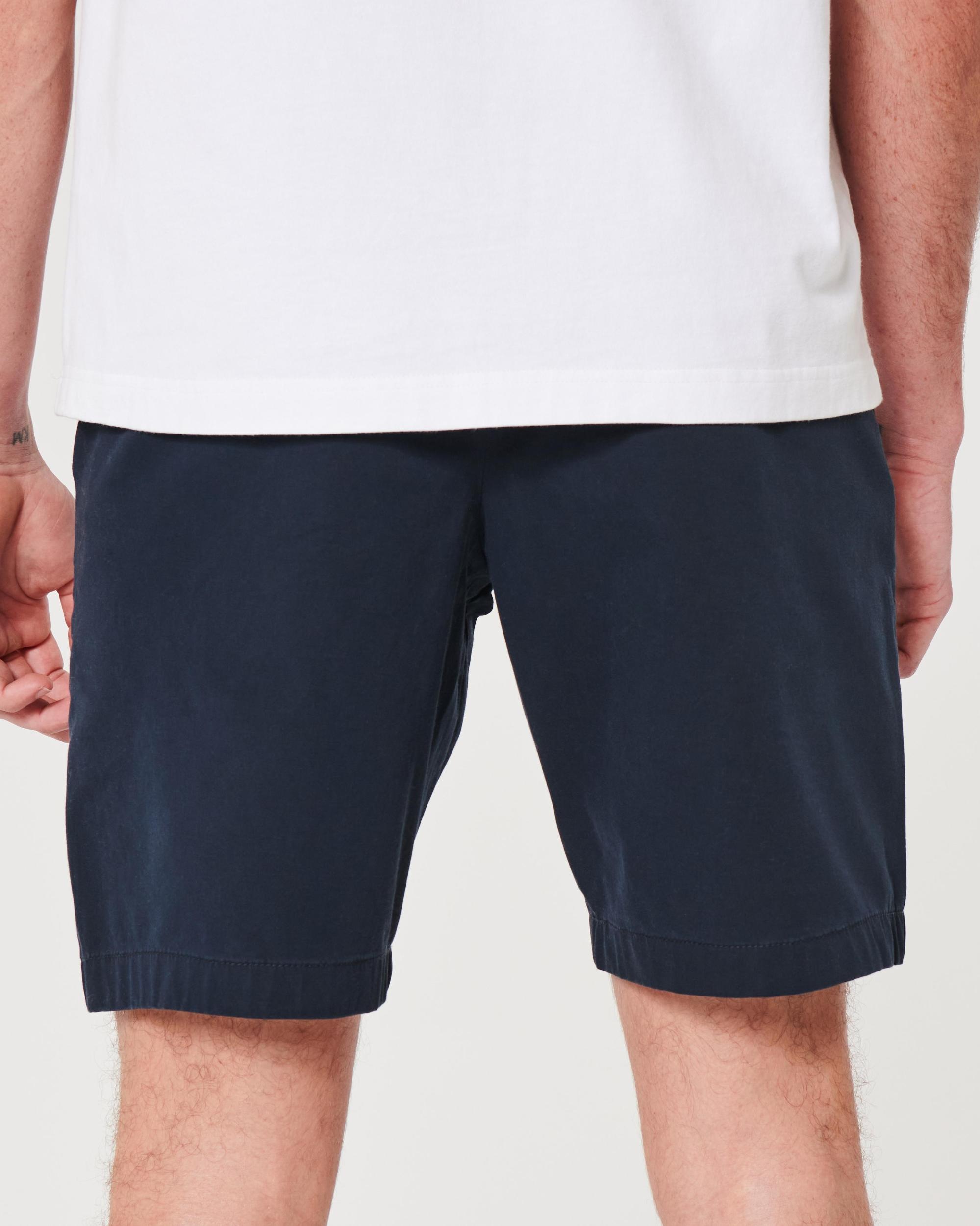 Twill Flat-Front Shorts 9" Product Image