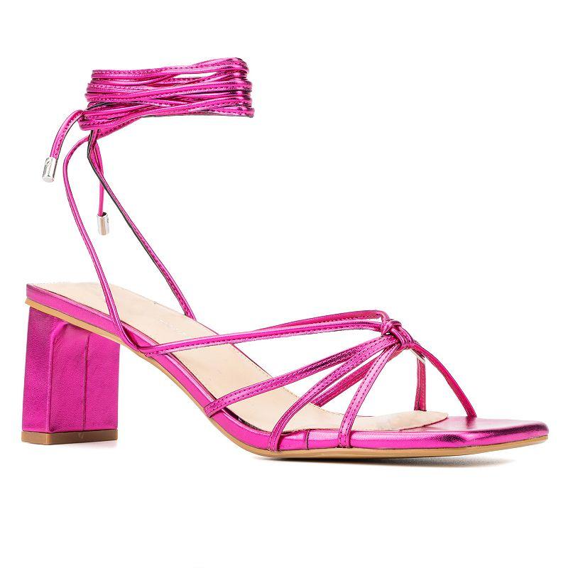 Fashion to Figure Lana Womens Wide Width Heeled Sandals Product Image