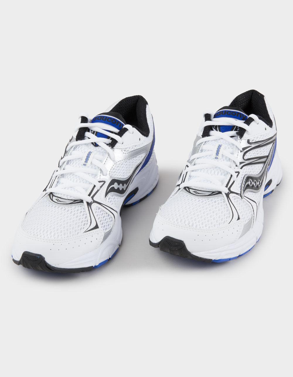 SAUCONY Ride Millennium Mens Shoes - WHT/RYL BLUE Product Image