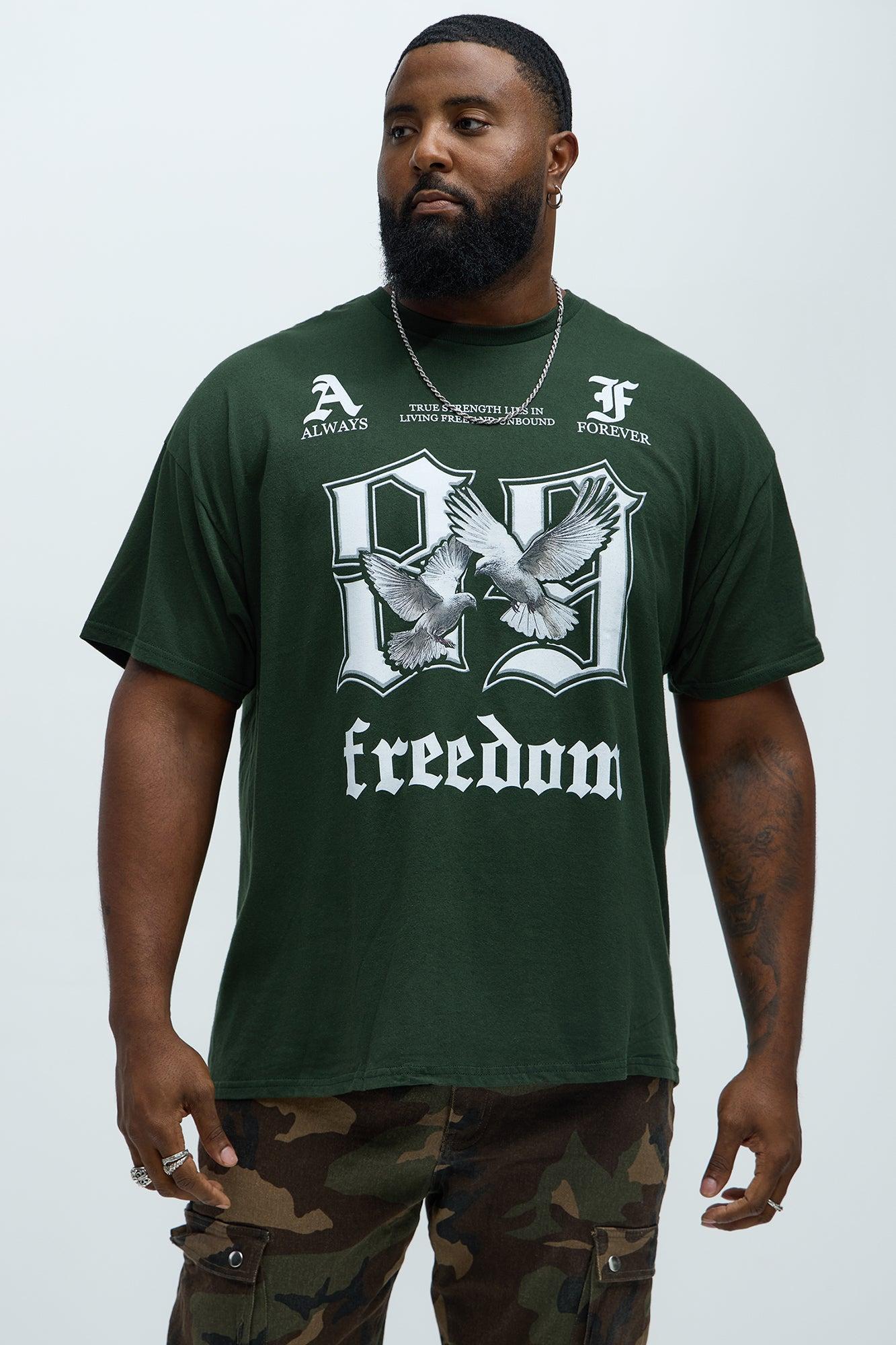 Always Forever Freedom Short Sleeve Tee - Green Product Image