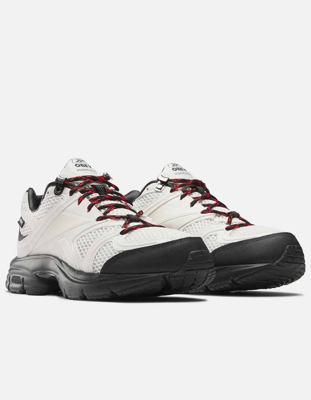 REEBOK x OBEY Premier Road Plus VI Mens Shoes - WHT/BLK Product Image