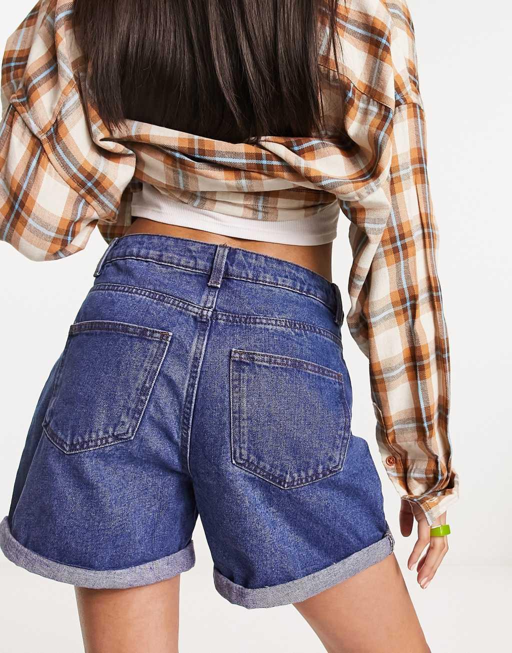 Noisy May denim mom shorts Product Image