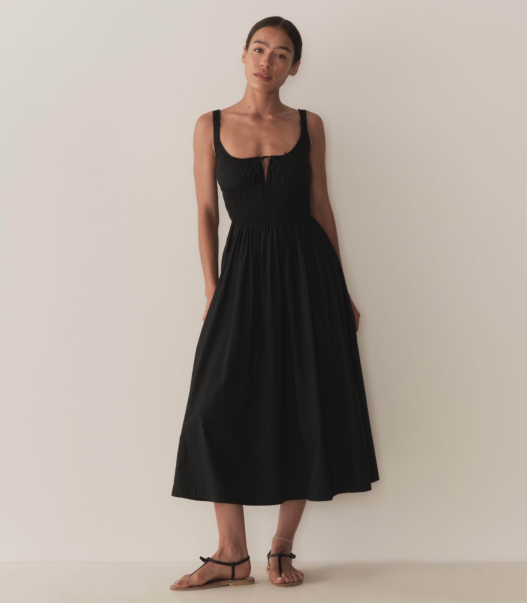 QUILLA DRESS -- BLACK Product Image