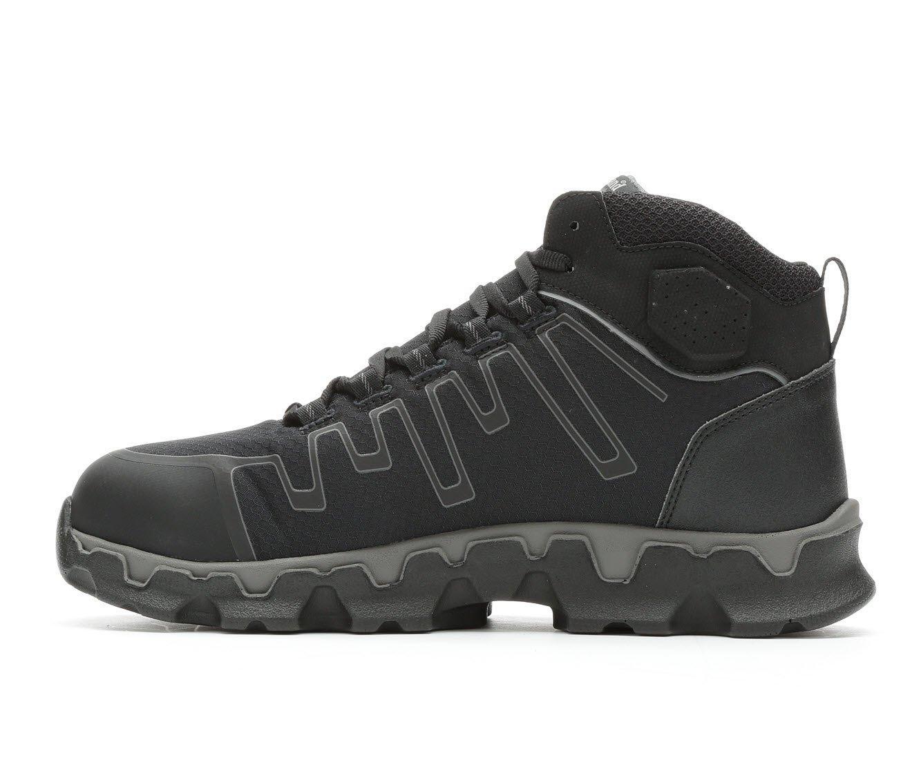 Men's Timberland Pro Powertrain Sport Mid A1JYQ Alloy Toe Work Boots Product Image