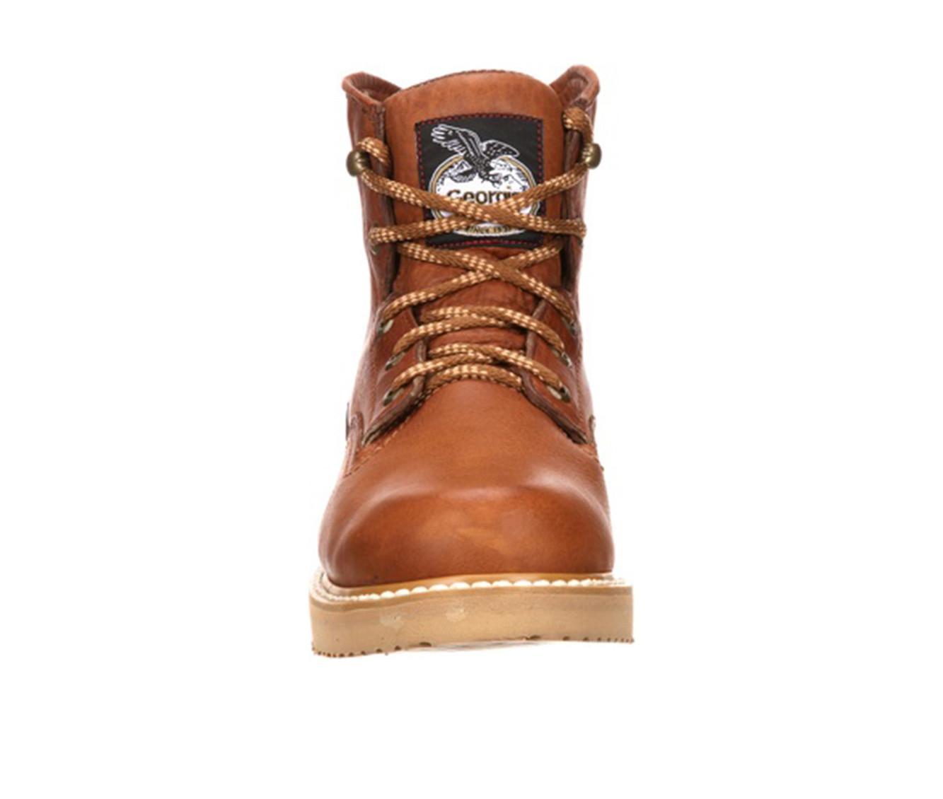 Men's Georgia Boot 6" Wedge Steel Toe Work Boots Product Image