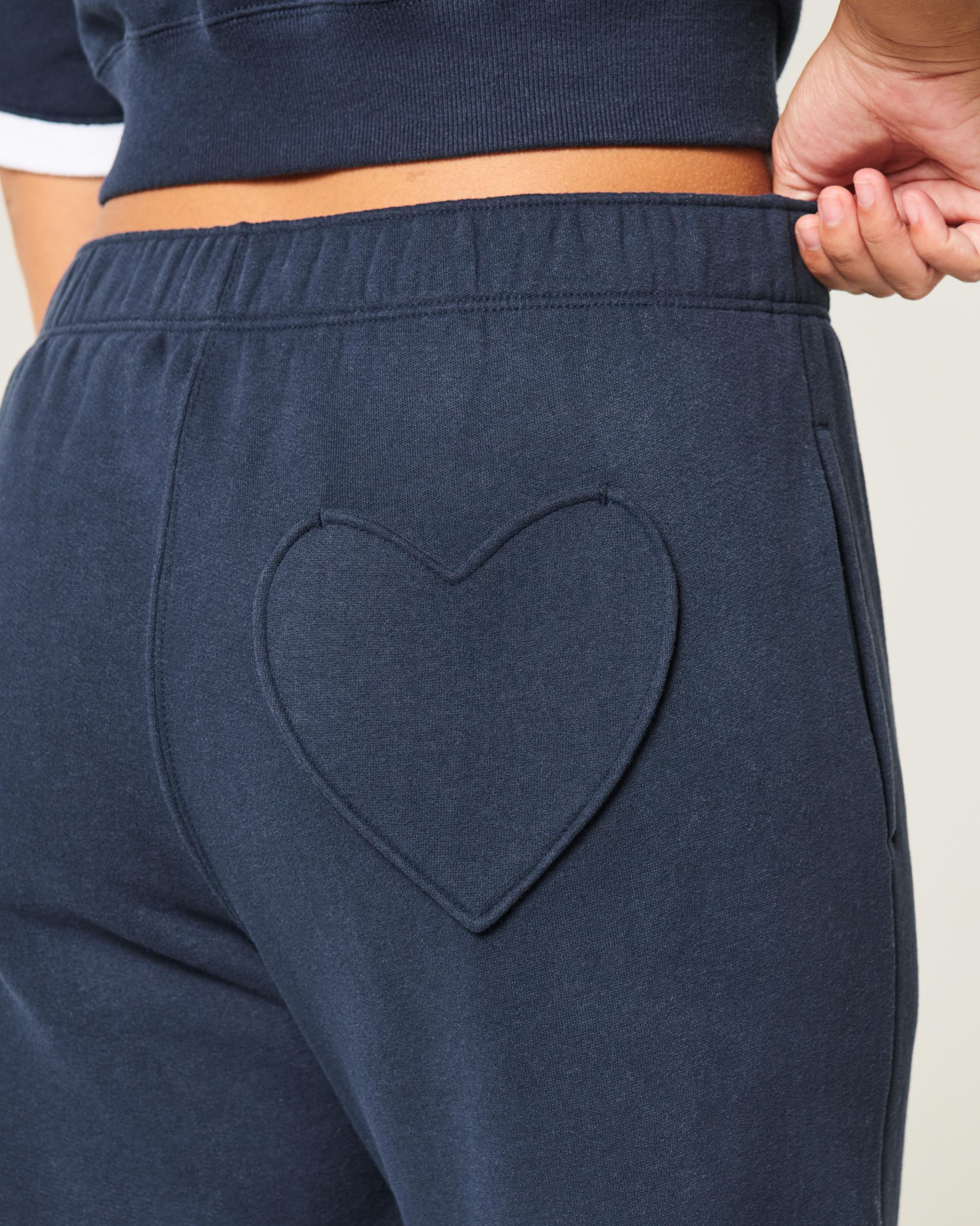 Deer Graphic Wide-Leg Sweatpants Product Image