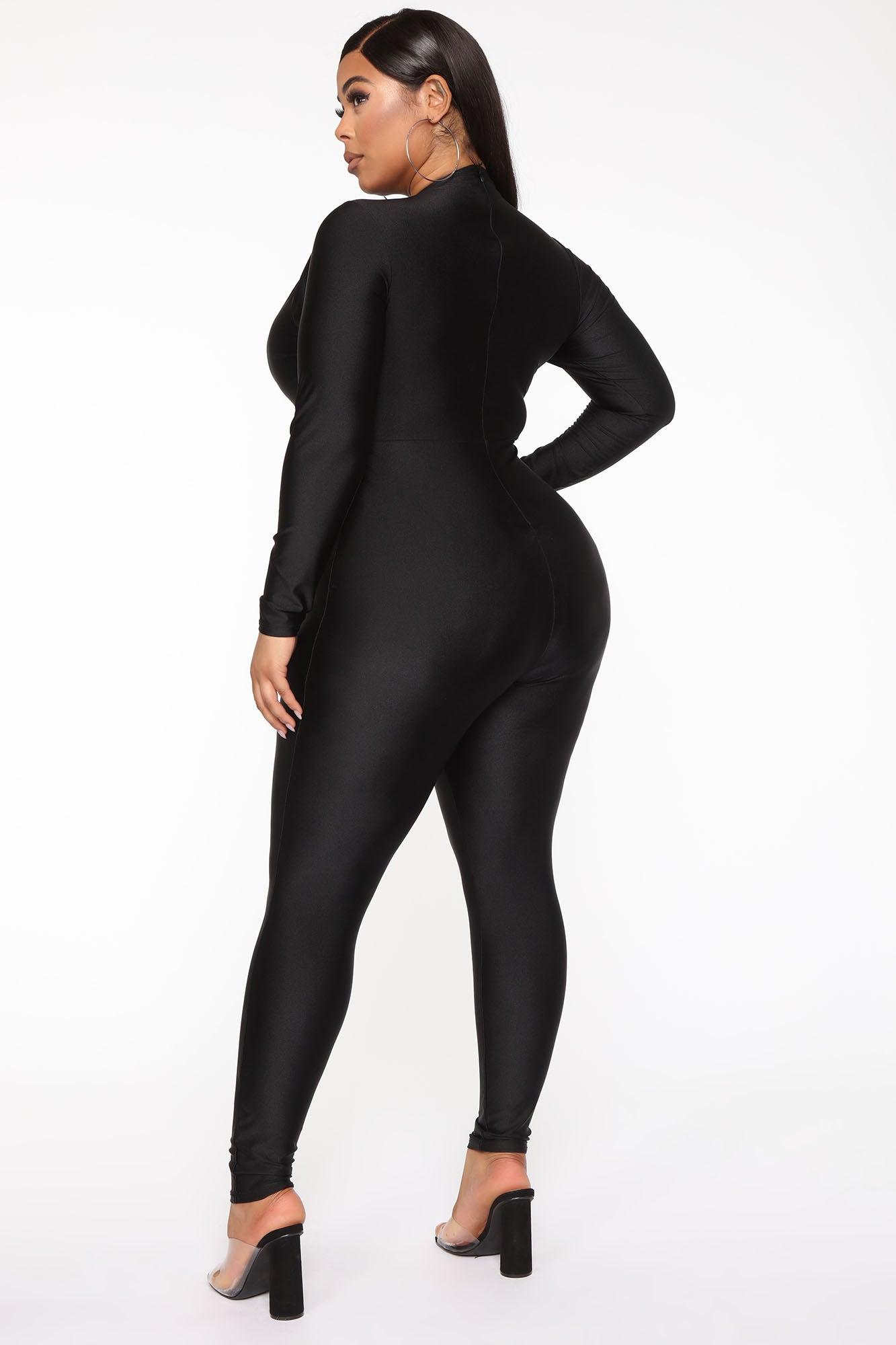Give Me Some More Jumpsuit - Black Product Image