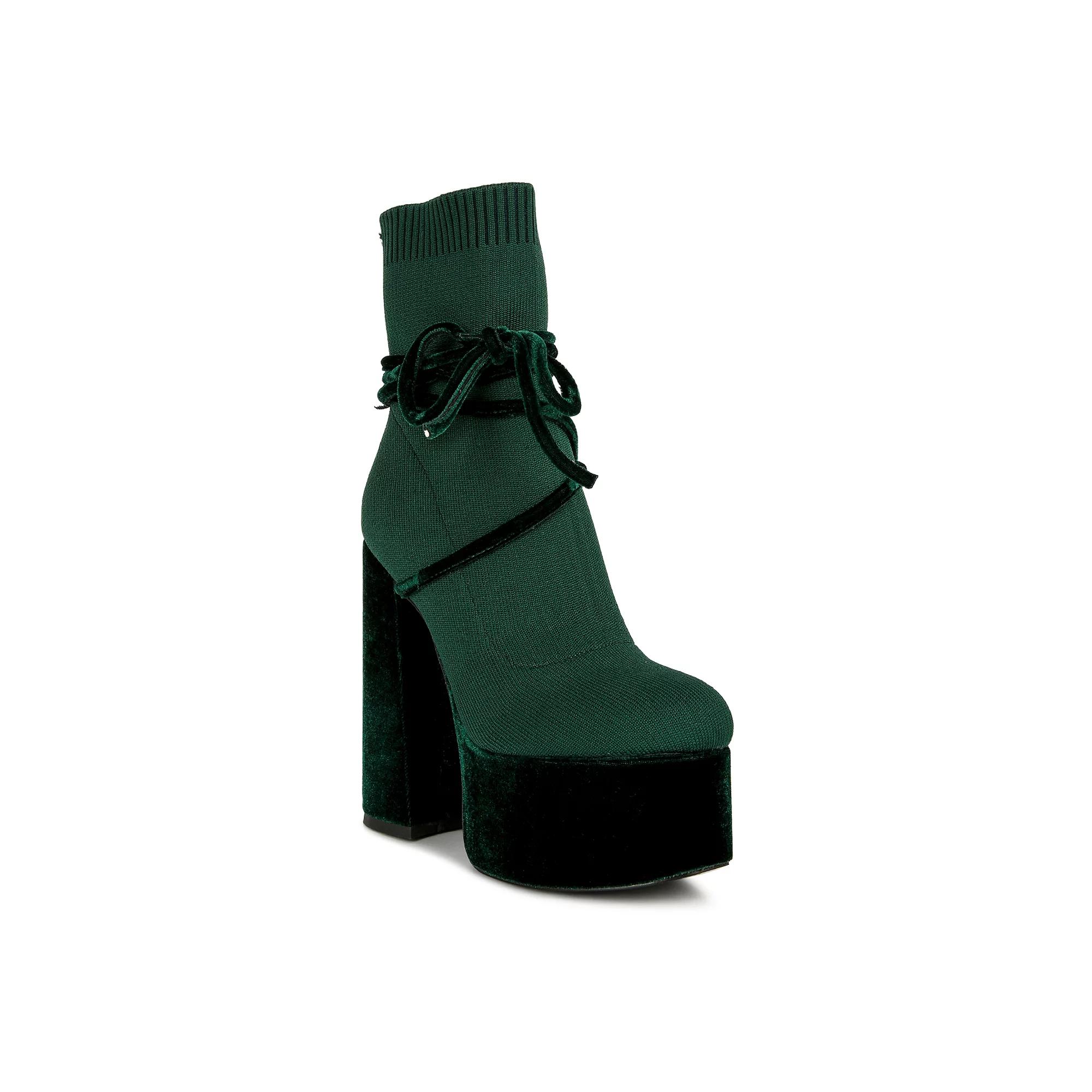 London Rag After Pay Women's Block Heel Boots,  Product Image