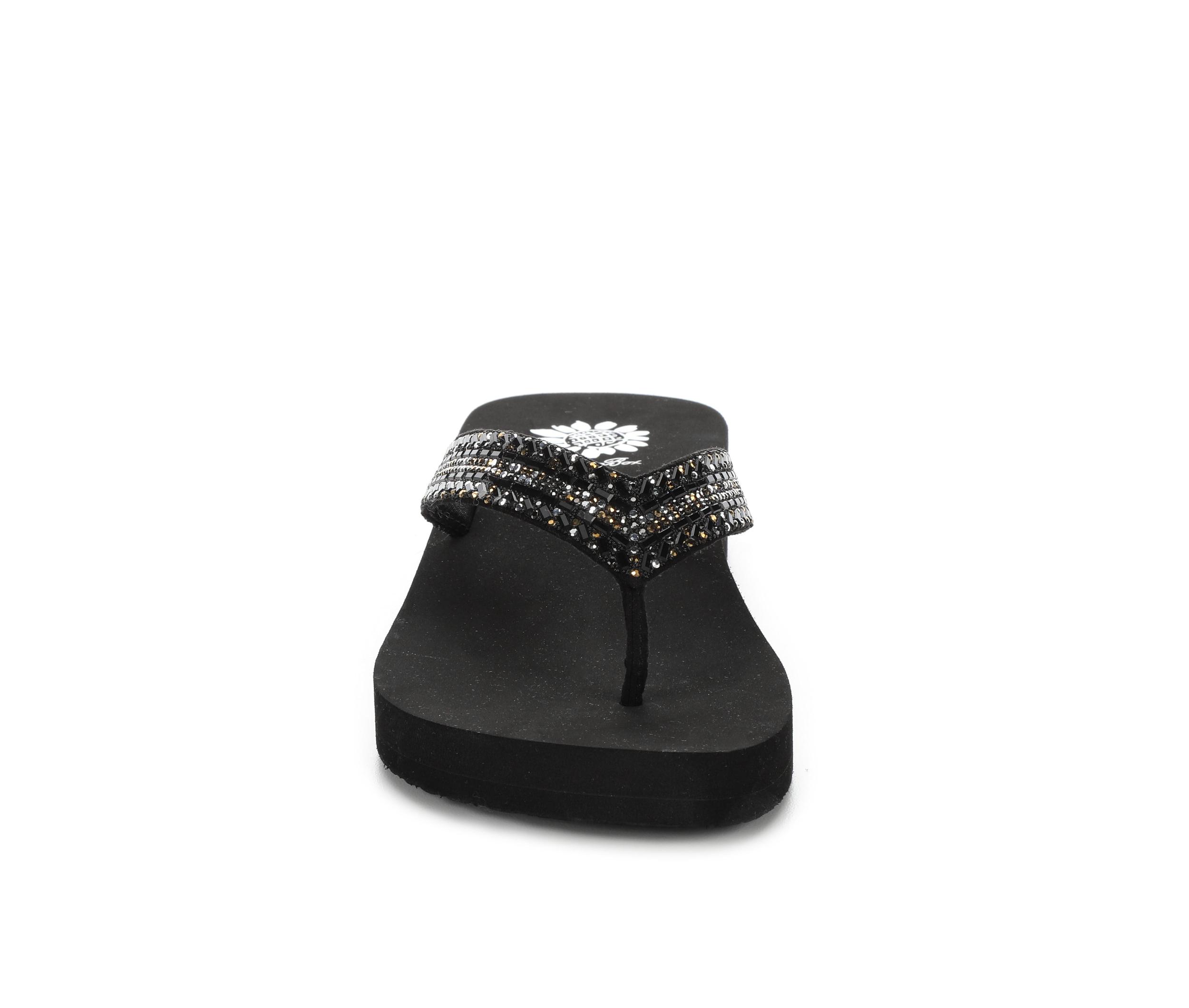 Women's Yellow Box Jovina Wedge Flip-Flops Product Image