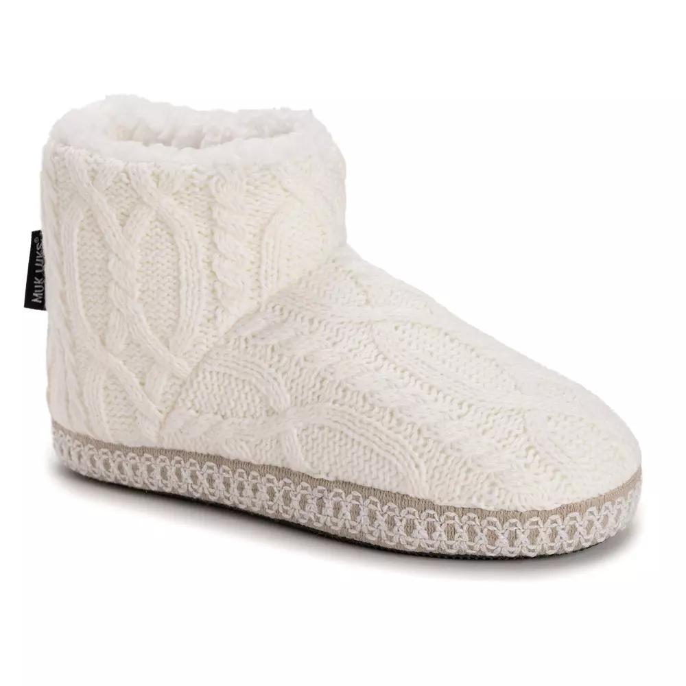 MUK LUKS Women's Favina Bootie Slippers,  Product Image