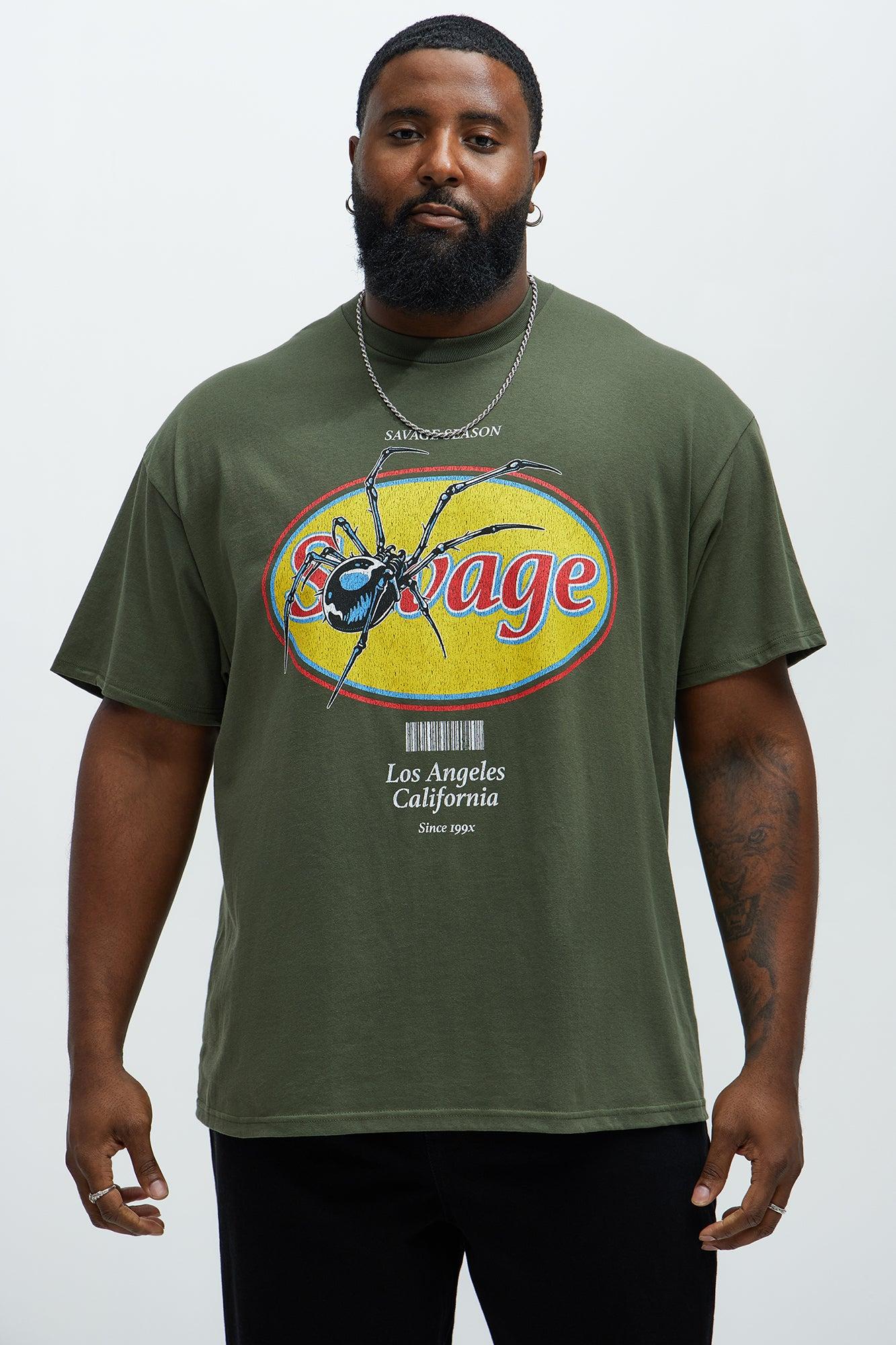 Savage LA Short Sleeve Tee - Olive Product Image