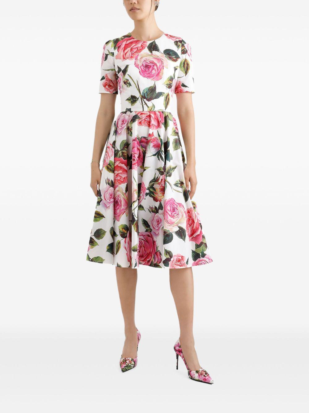 floral-print midi dress Product Image