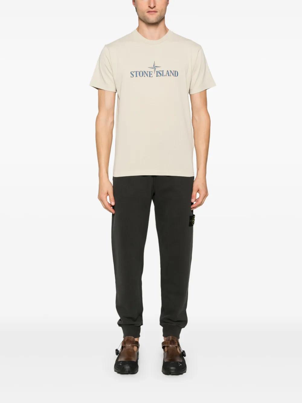 logo-print cotton T-shirt Product Image