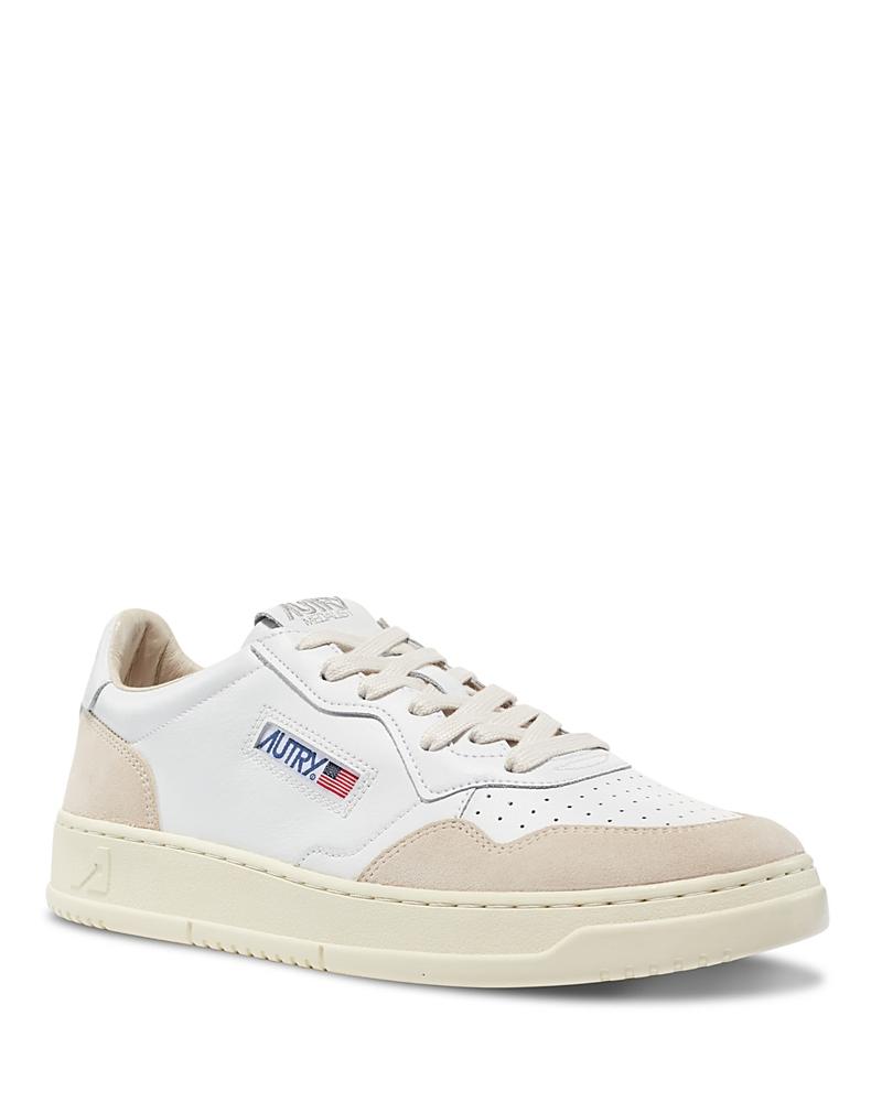 Womens Medalist Leather & Suede Low-Top Sneakers Product Image