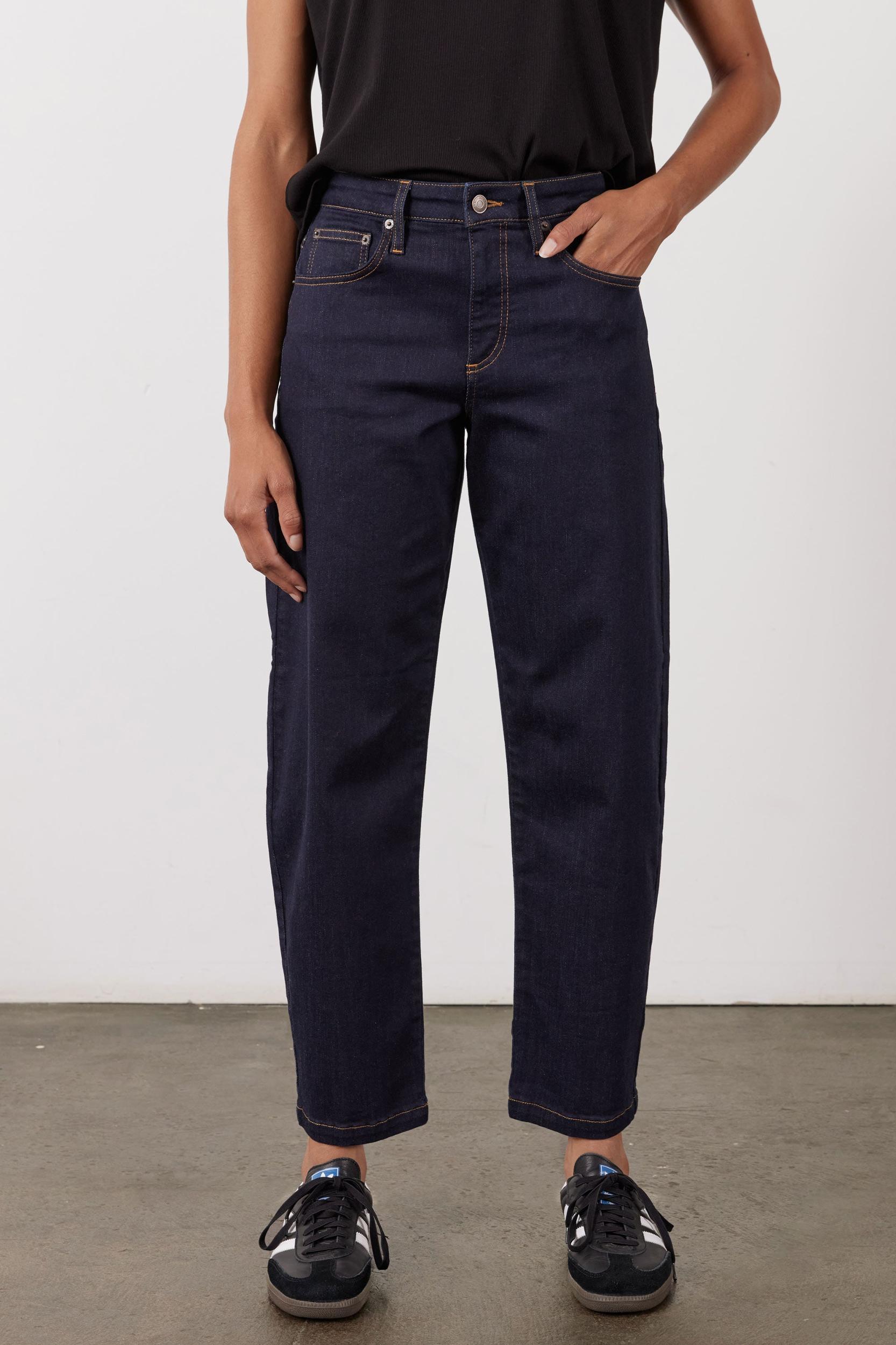 The Classic Barrel Leg Jeans Product Image