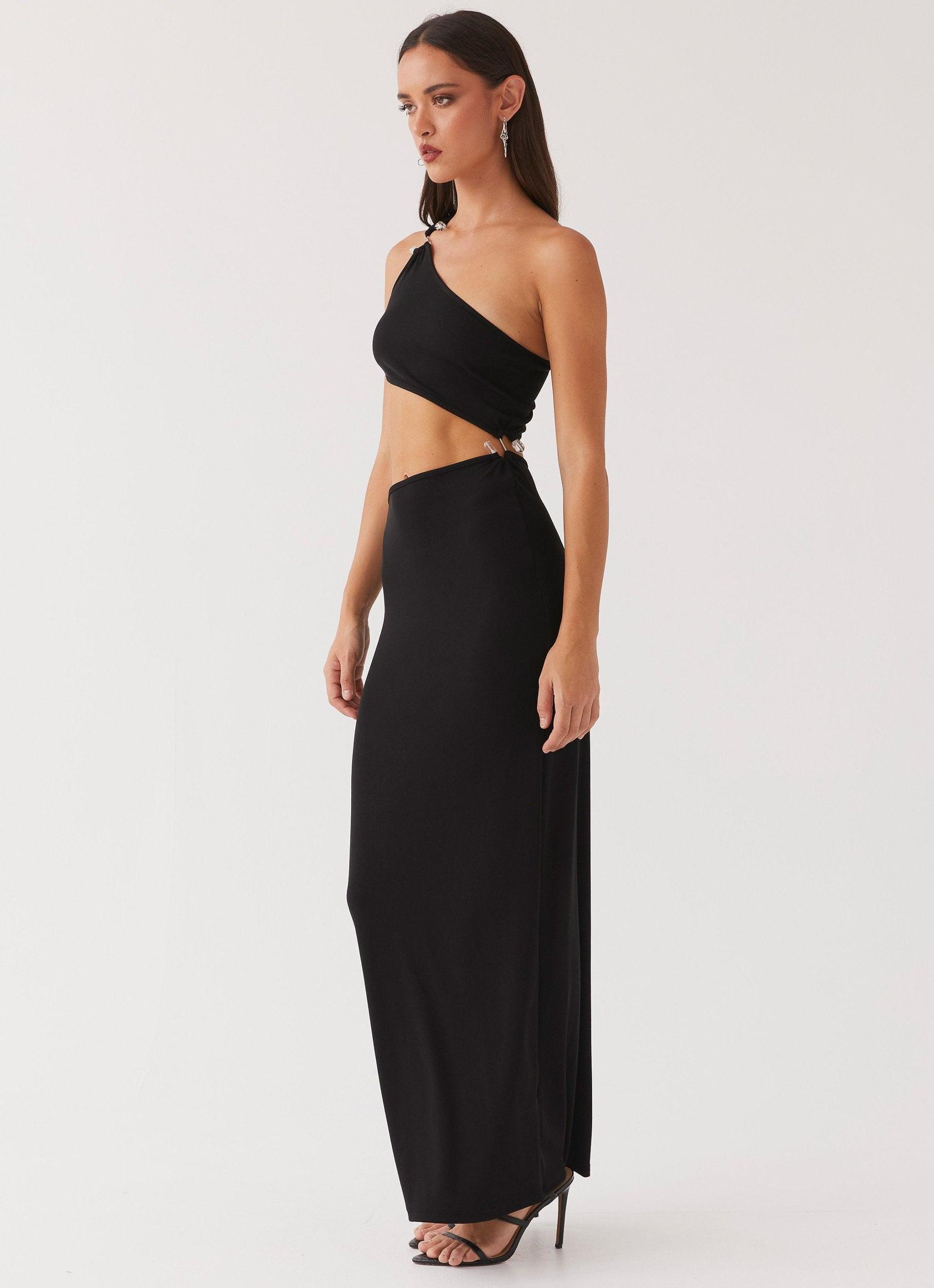 On The Moon Maxi Dress - Black Product Image