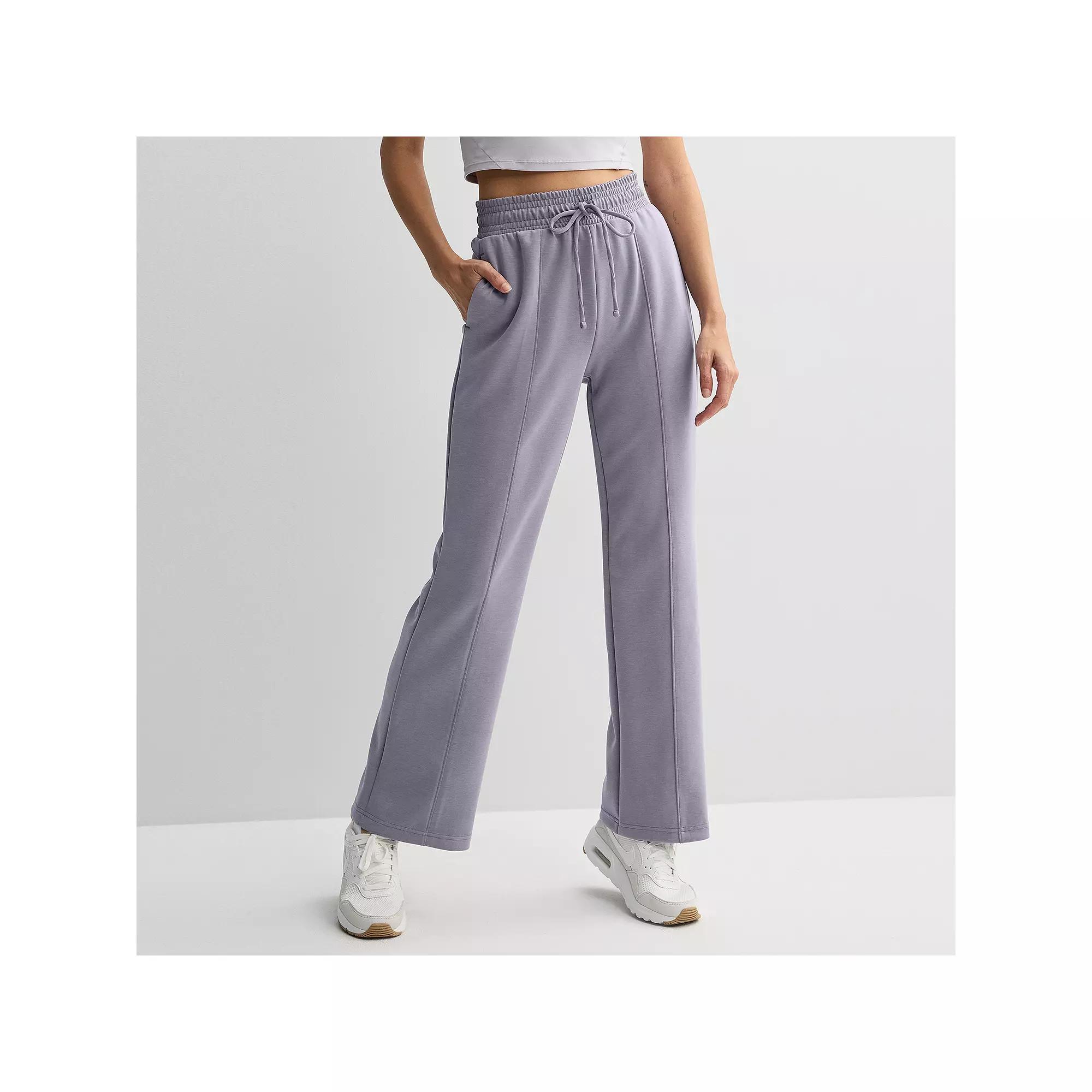 Women's FLX High-Rise Solace Straight Leg Pants, Size: Large Short, Pink Sand Product Image