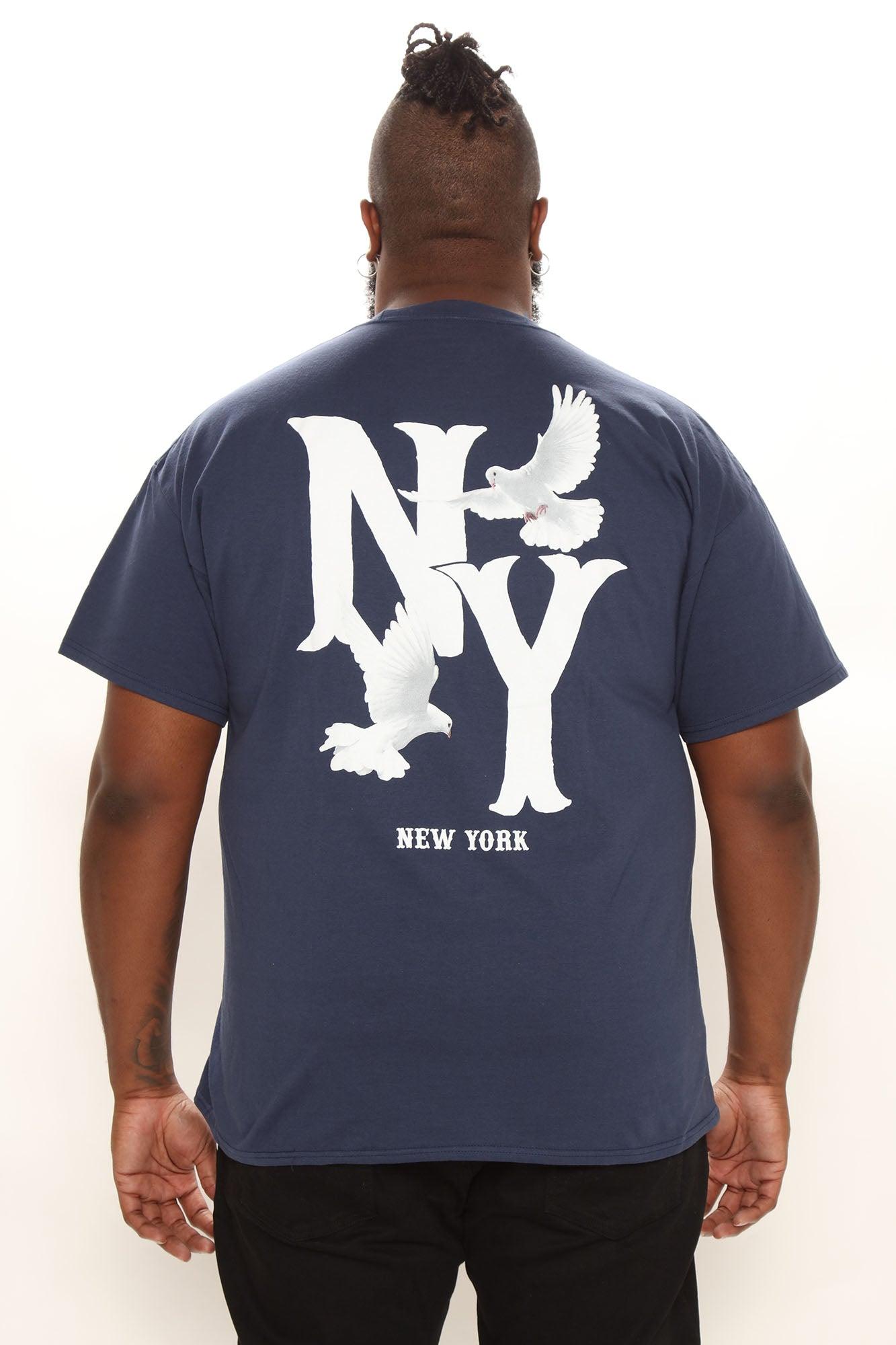 Flyin In The East Short Sleeve Tee - Navy Product Image