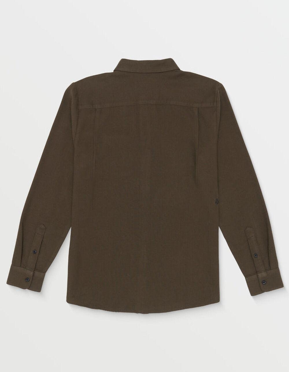 VOLCOM Caden Mens Flannel - BROWN Product Image