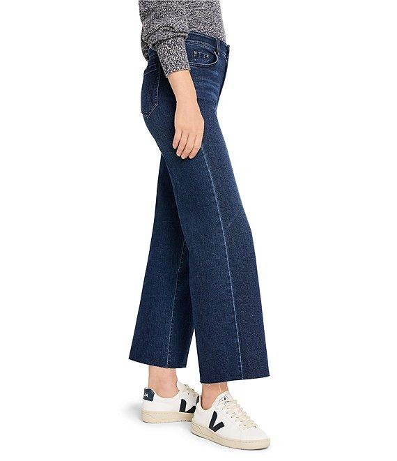NIC + ZOE Weekend Mid Rise Wide Leg Ankle Jeans Product Image