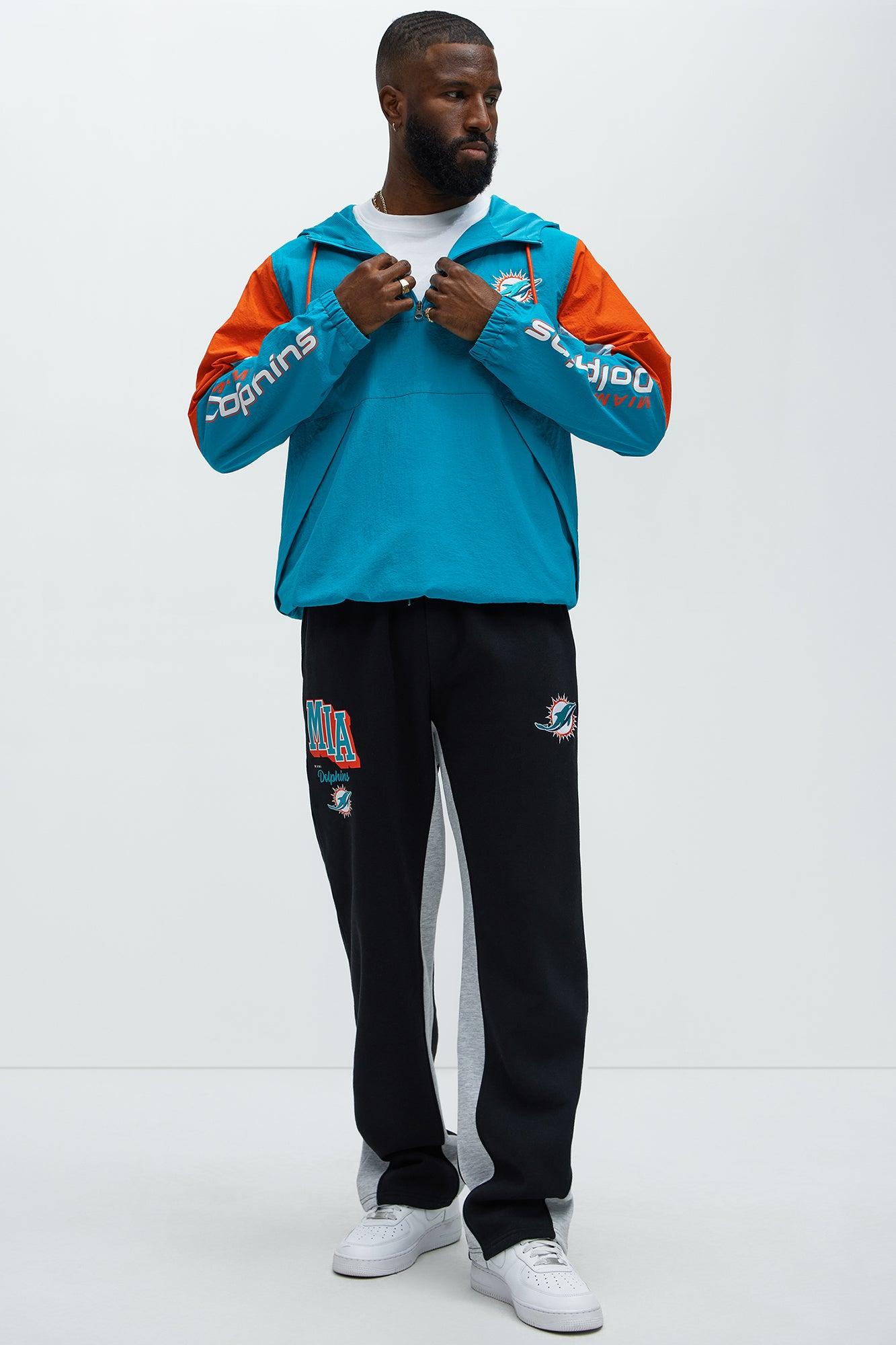 Dolphins Bold Flare Sweatpants - Black Product Image