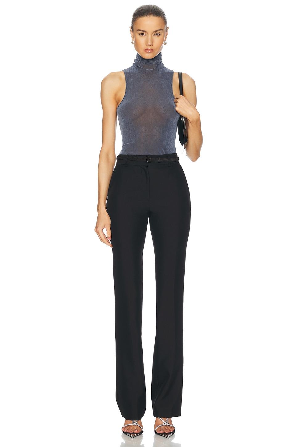 Turtleneck Racerback Tank Top Product Image