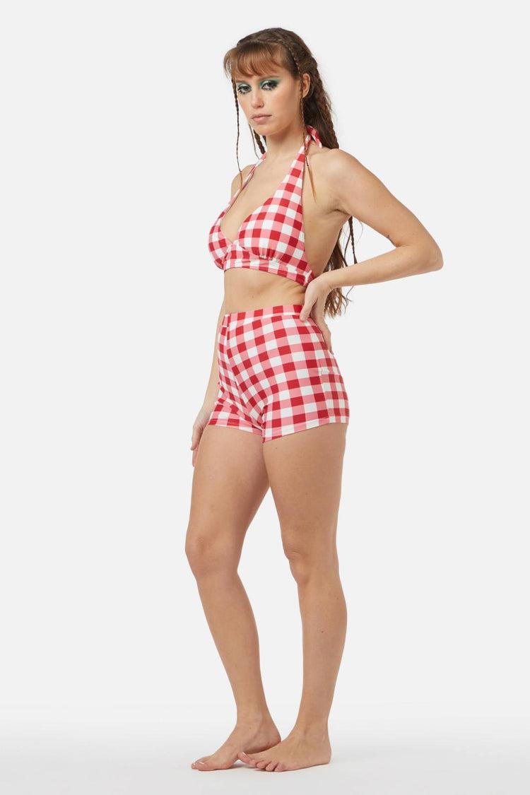 Jam Gingham Bikini Top Product Image