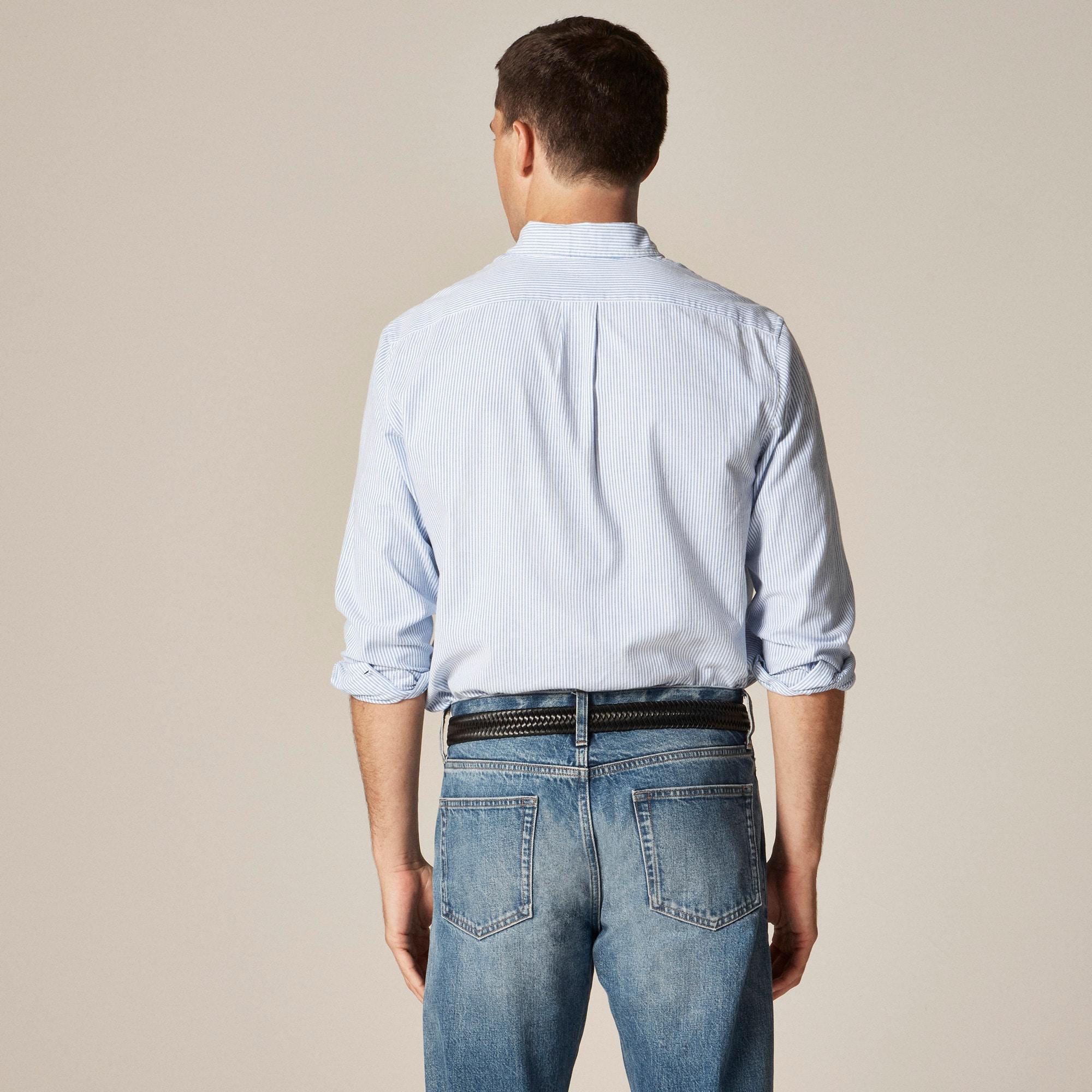 Broken-in organic cotton oxford shirt Product Image