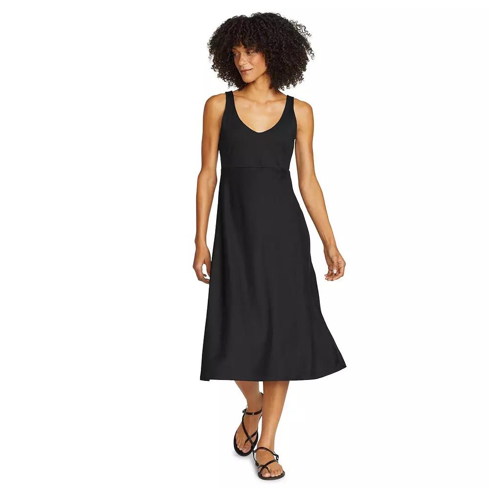 Petite Eddie Bauer Aster Tank Top Midi Dress, Women's,  Product Image
