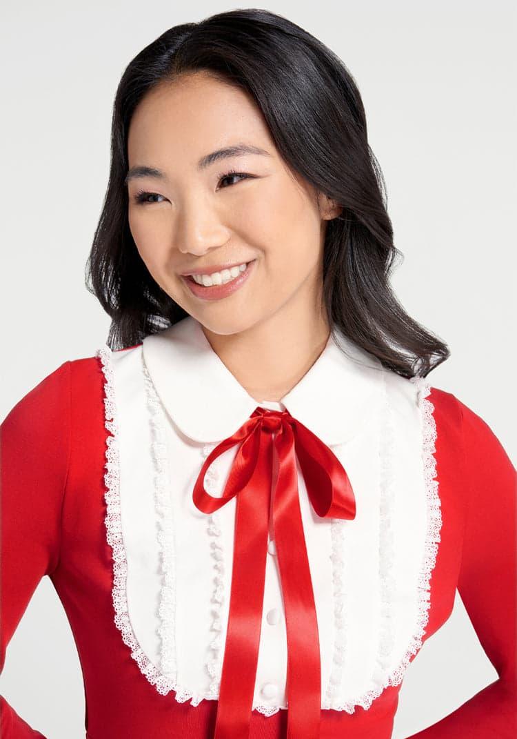 Revel In Retro Tie-Neck Dress Product Image