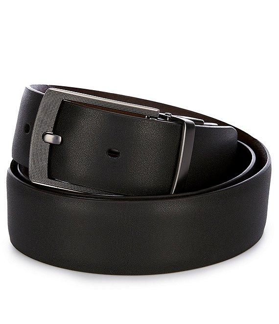 Murano Cabernet Reversible Leather Belt Product Image