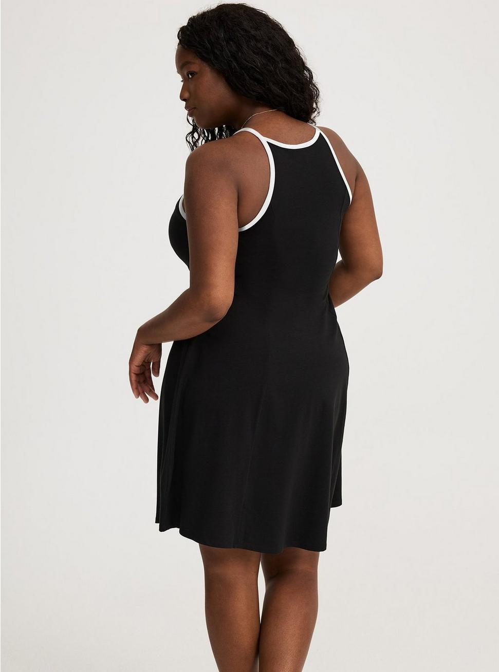 Goddess Trapeze Mini Dress Product Image