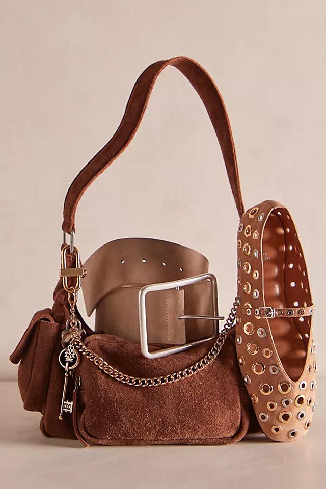 Siren Suede Shoulder Bag Product Image