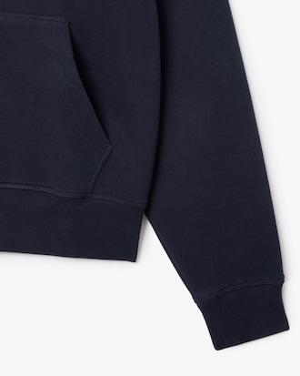 Women's Zip-Up Piqué Hoodie Product Image