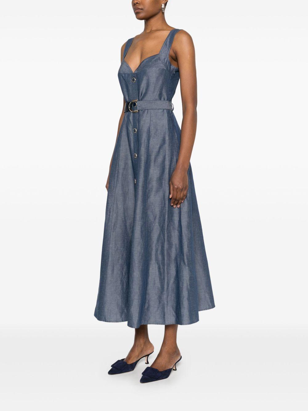 belted maxi dress Product Image