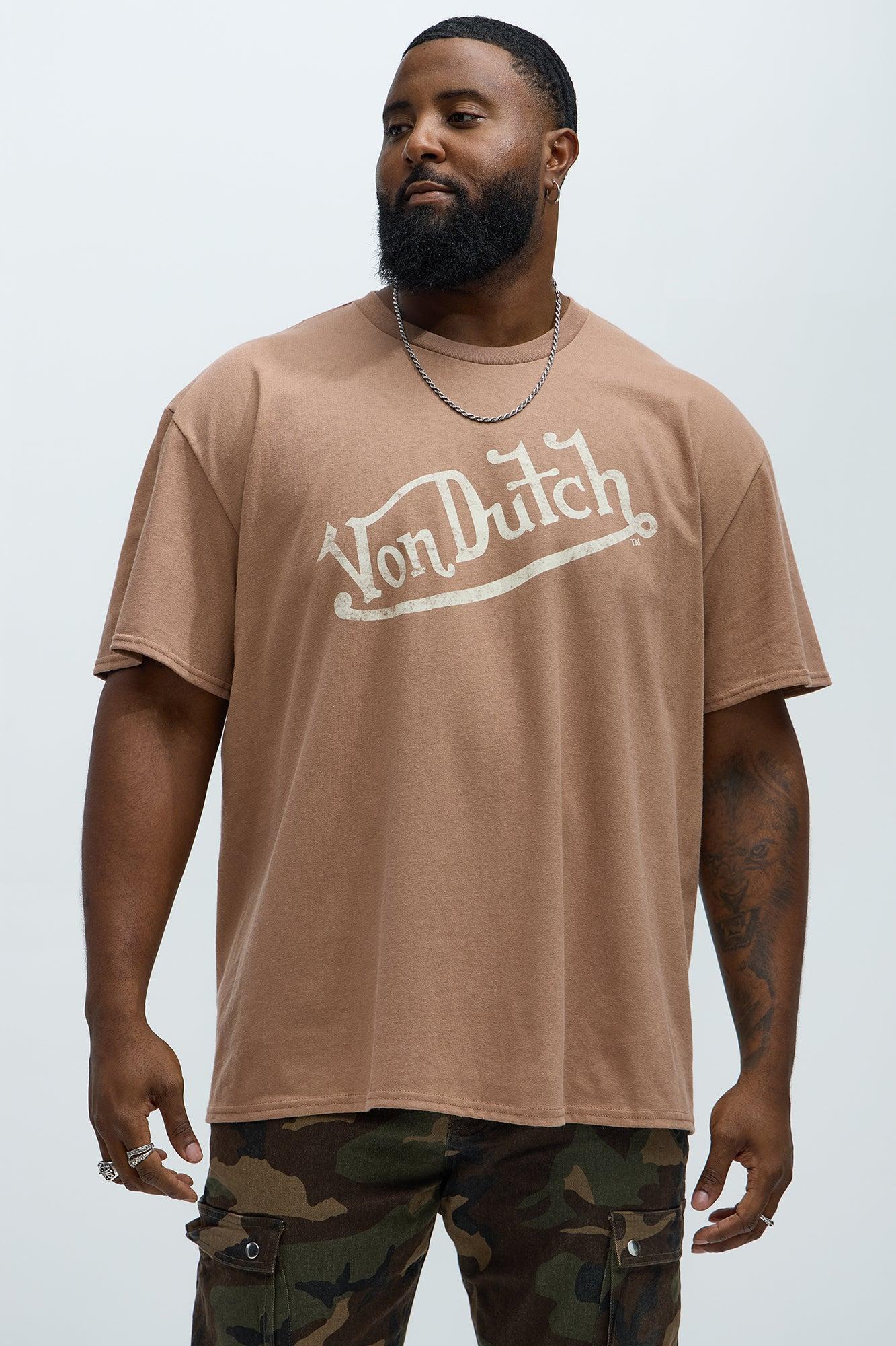 Von Dutch Vintage Short Sleeve Tee - Brown Product Image