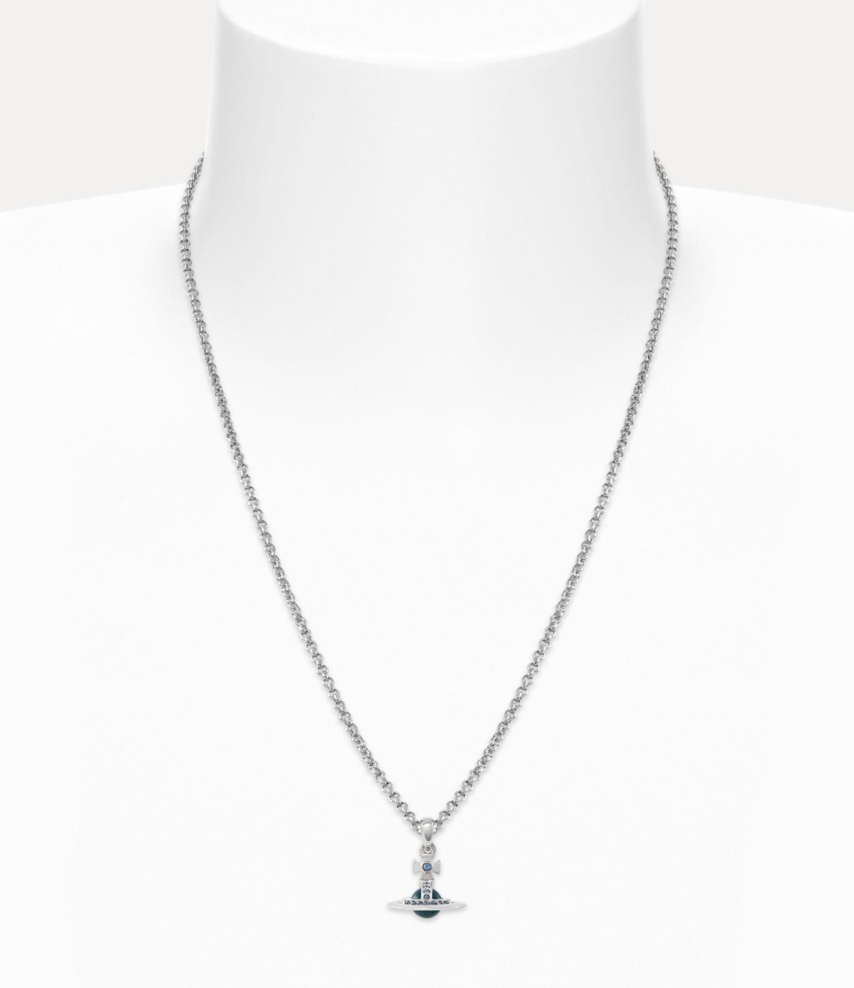 Man. New Petite Orb Pendant necklace Product Image