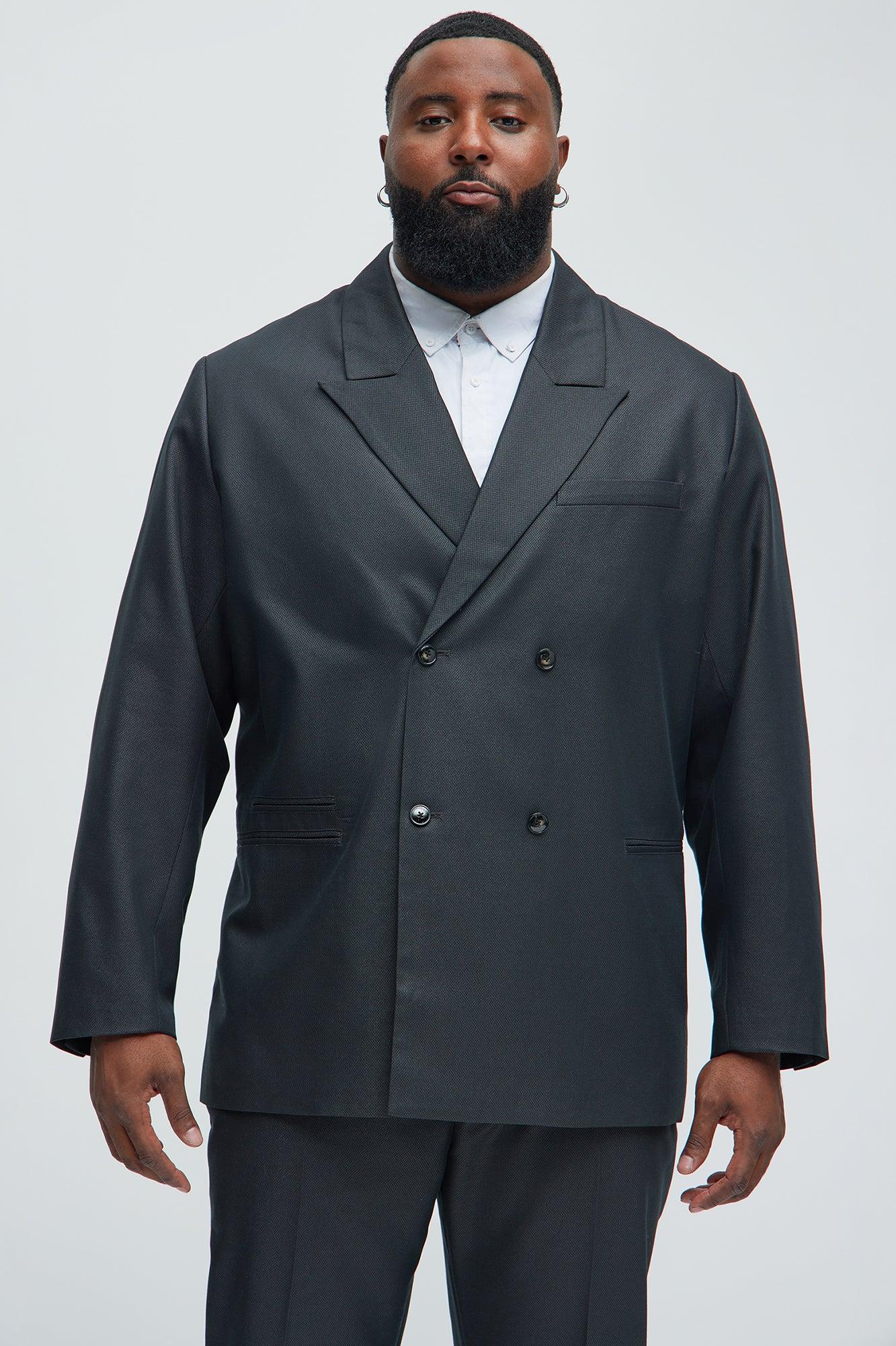 Hulbert Double Breasted Blazer - Black Product Image