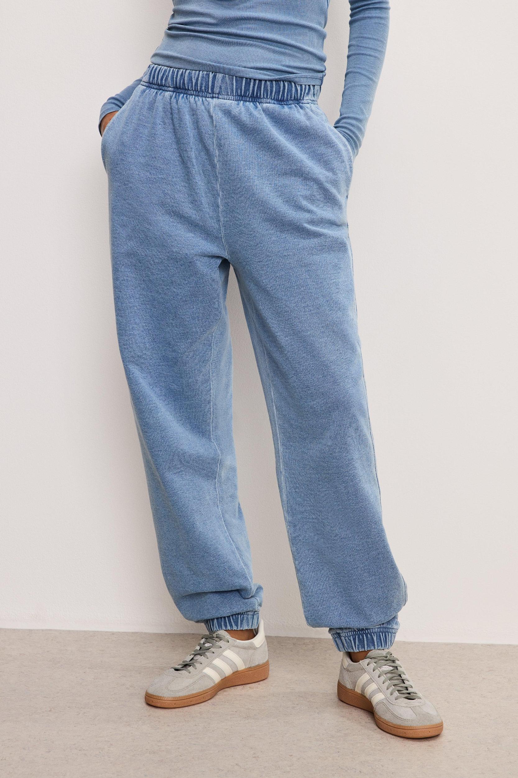 JEANIUS SWEATPANTS | INDIGO376 Product Image