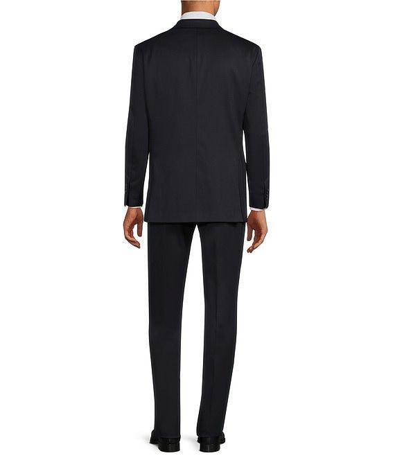 Hart Schaffner Marx New York Modern Fit Flat Front Performance 2-Piece Wool Blend Suit Product Image
