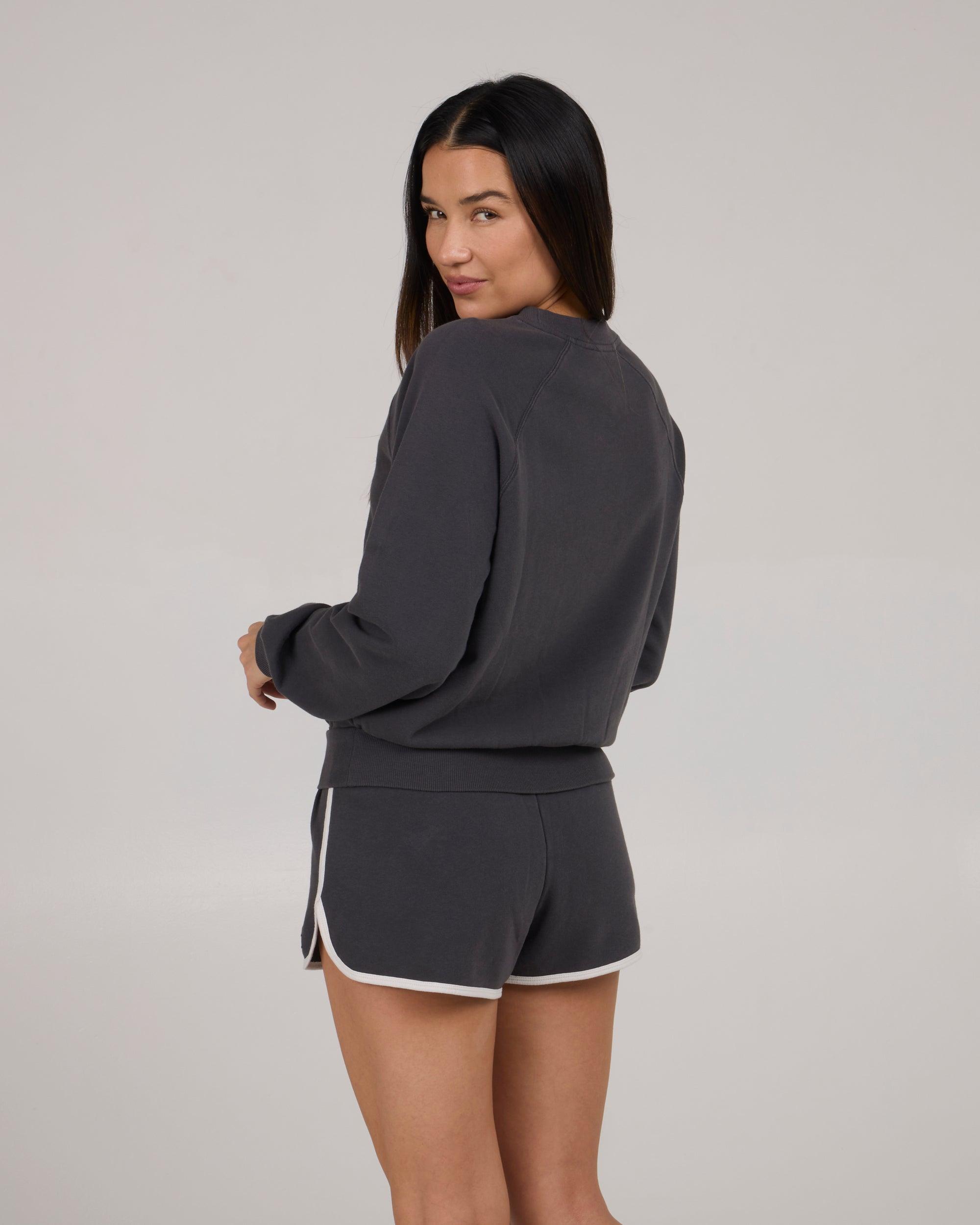 First Mate Crew Fleece - Charcoal Female Product Image