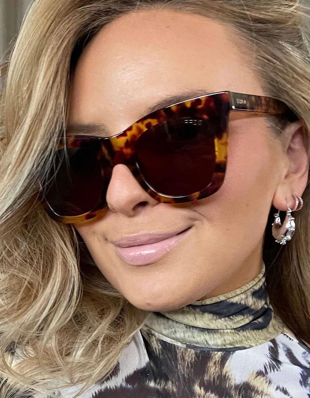 DIFF Eyewear Kaia Sunglasses - TORTOISE Product Image