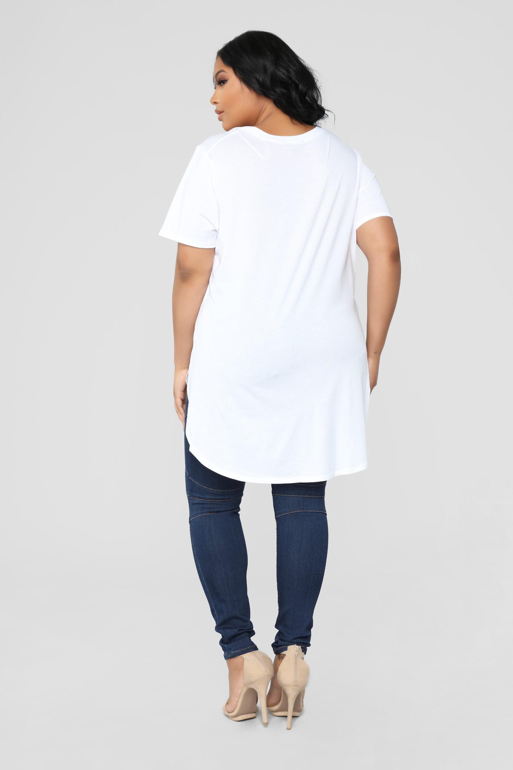 Laid Back Tee - White Product Image