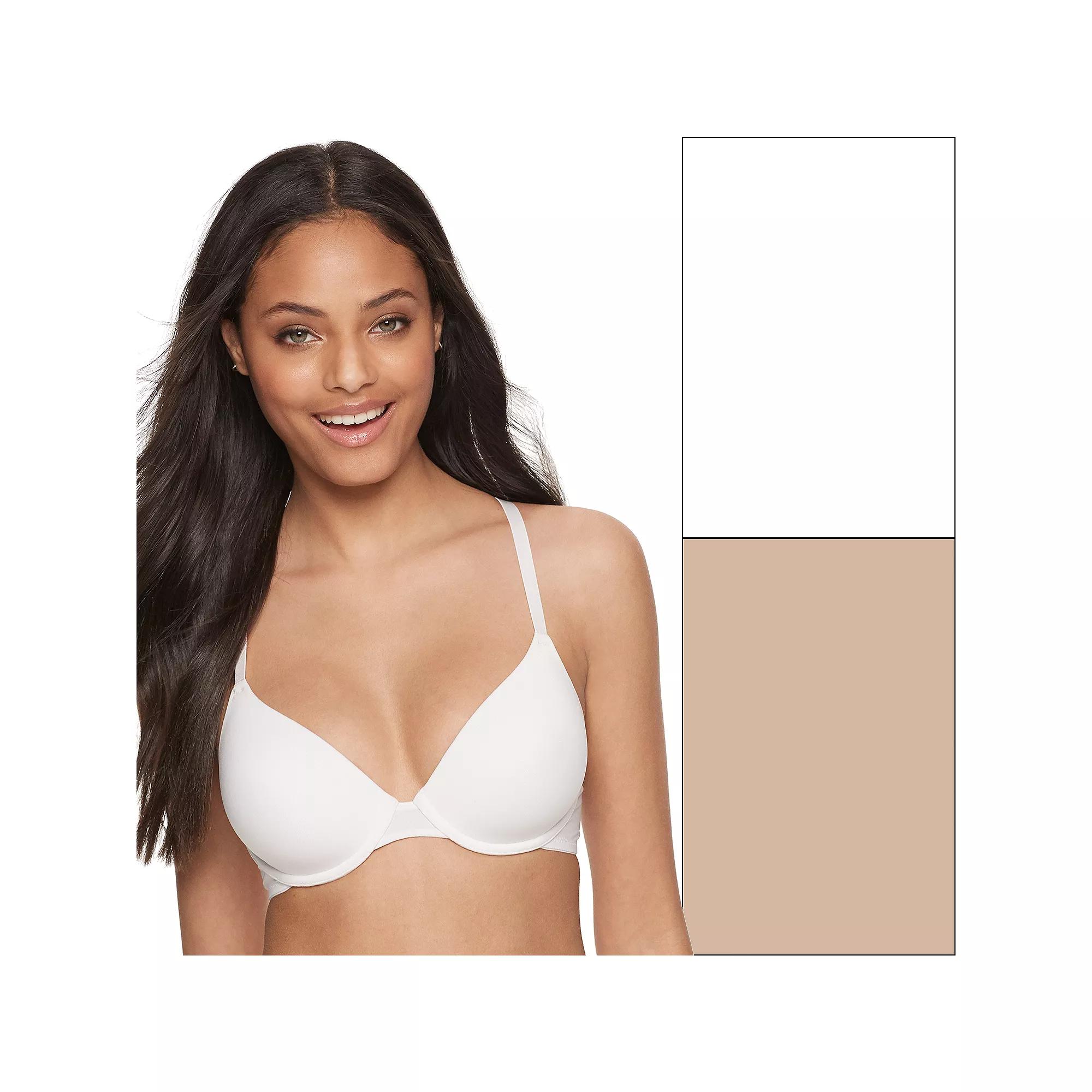 Juniors' SO® 2-Pack Lightly Lined Convertible T-Shirt Bra SO51-001, Girl's,  Product Image