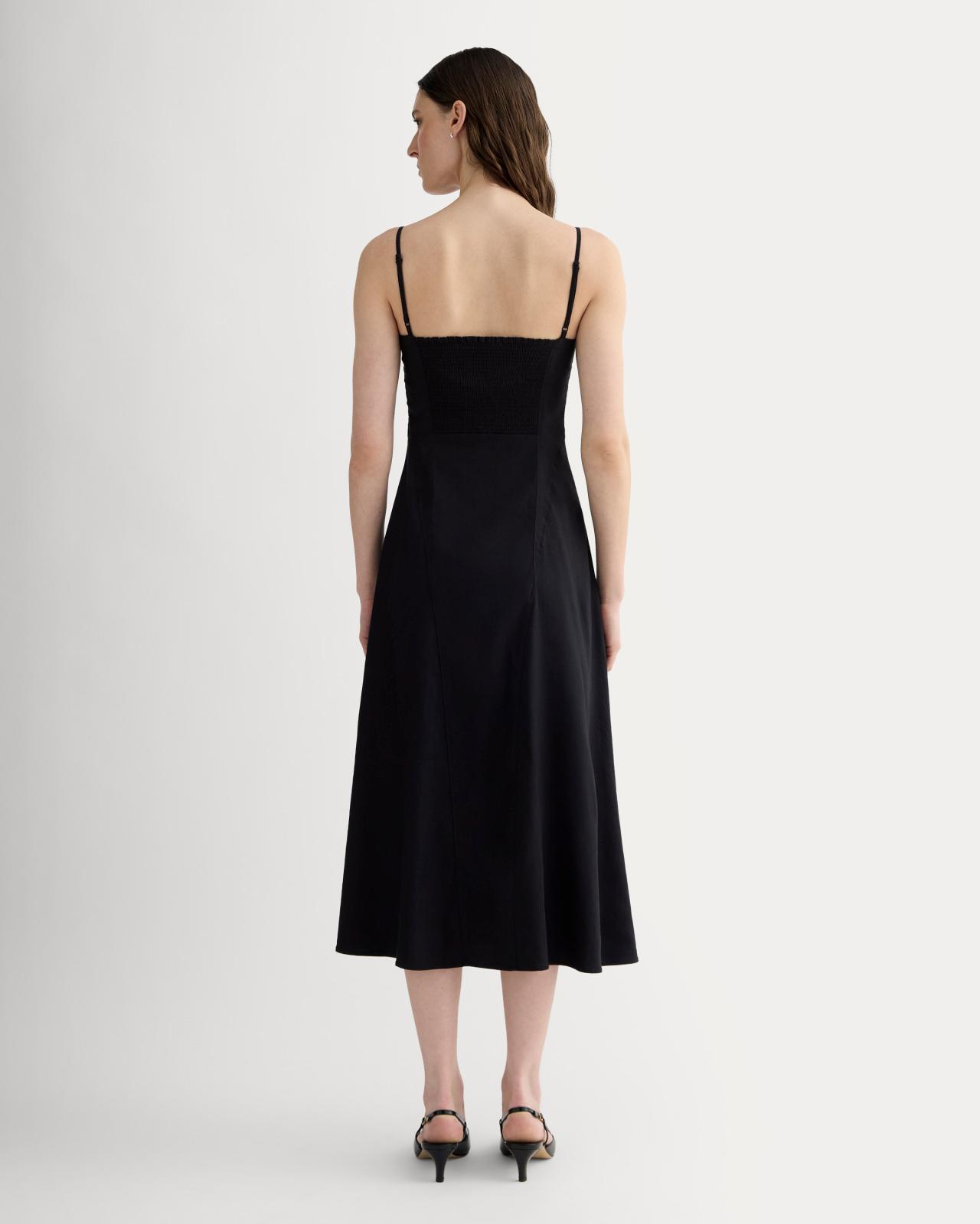 Womens Seamed Dress in Stretch Linen by Everlane Product Image