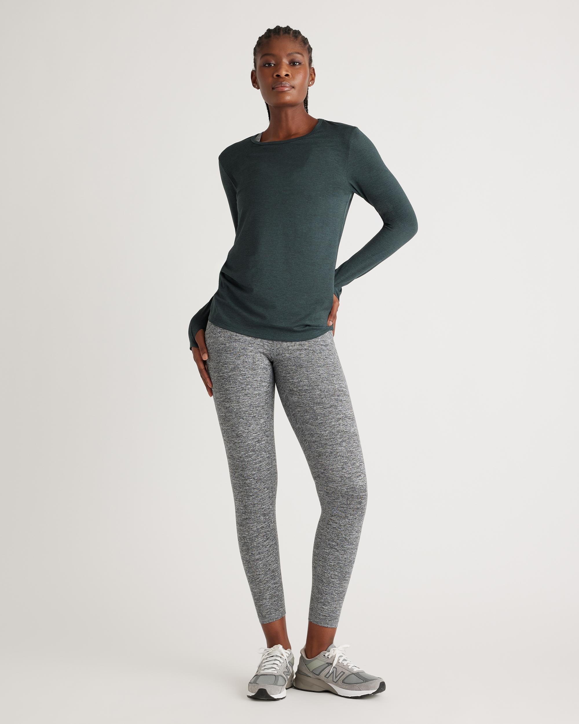 Quince | Women's Flowknit Breeze Long Sleeve Top 100% Polyester Product Image