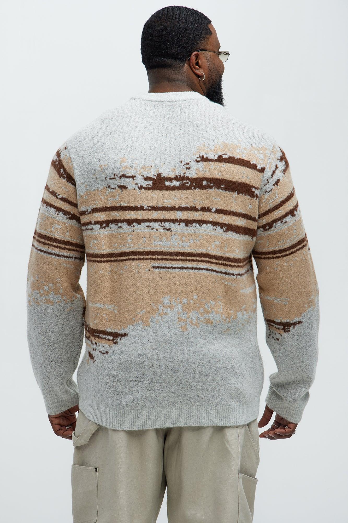 Smyth Crewneck Sweater - Grey/combo Product Image